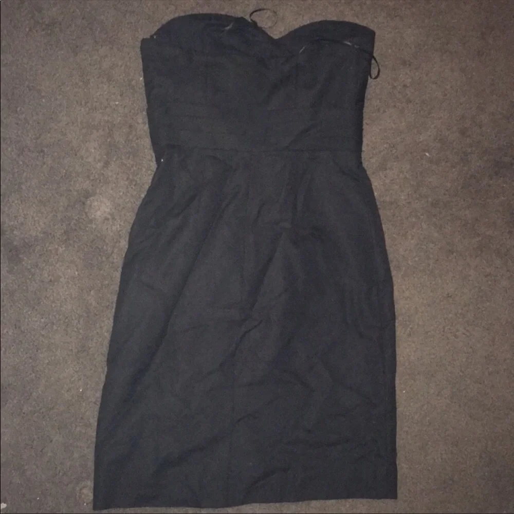 J. Crew Occasions Party Dress in “Black” NWT SZ 0 - Picture 7 of 10